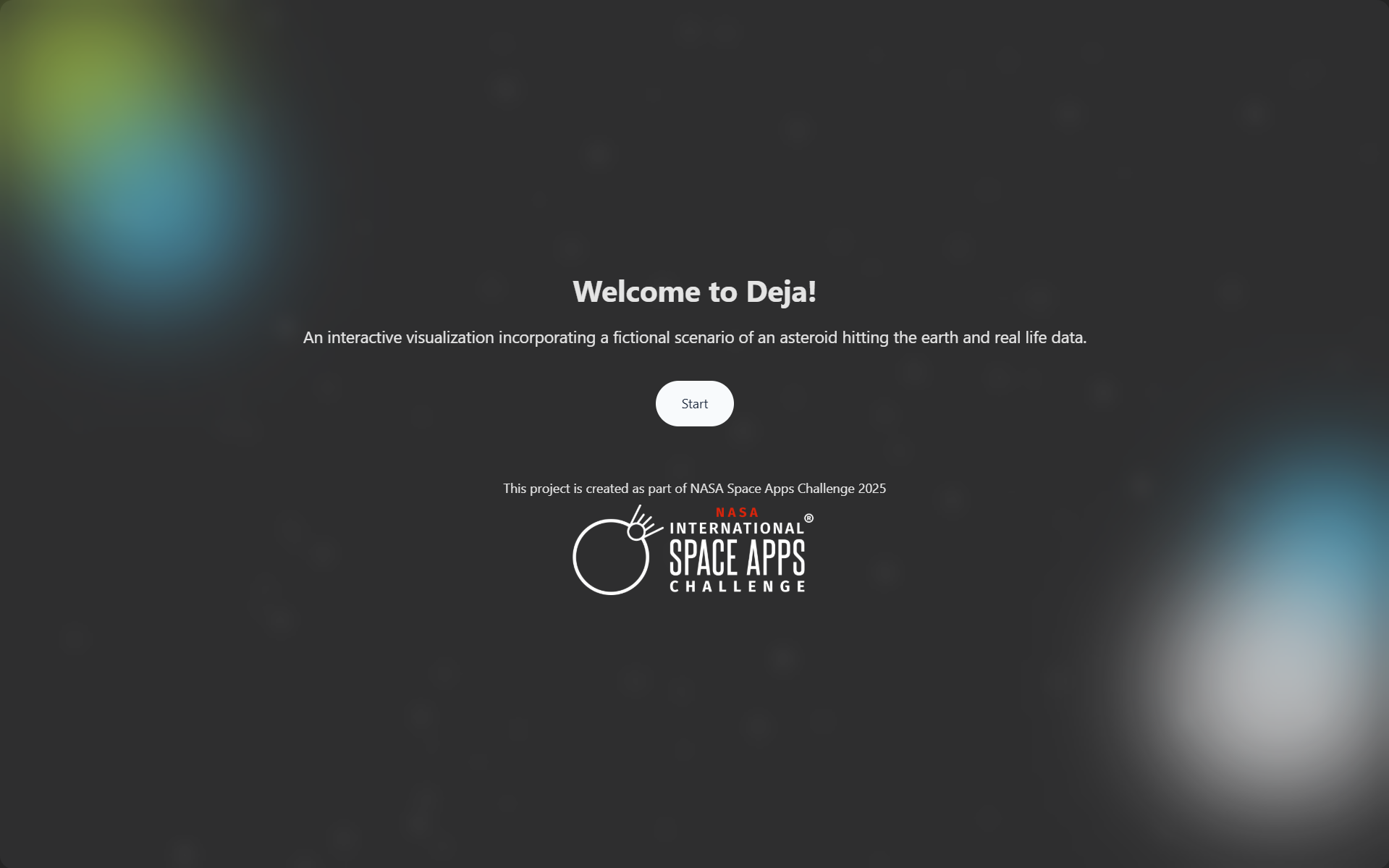 Deja / Starting Page